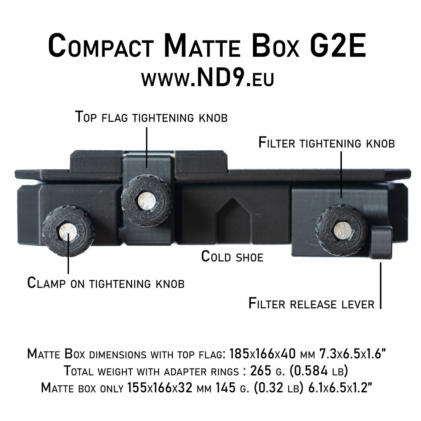 Compact Matte Box G2E 114/110/100/95/80