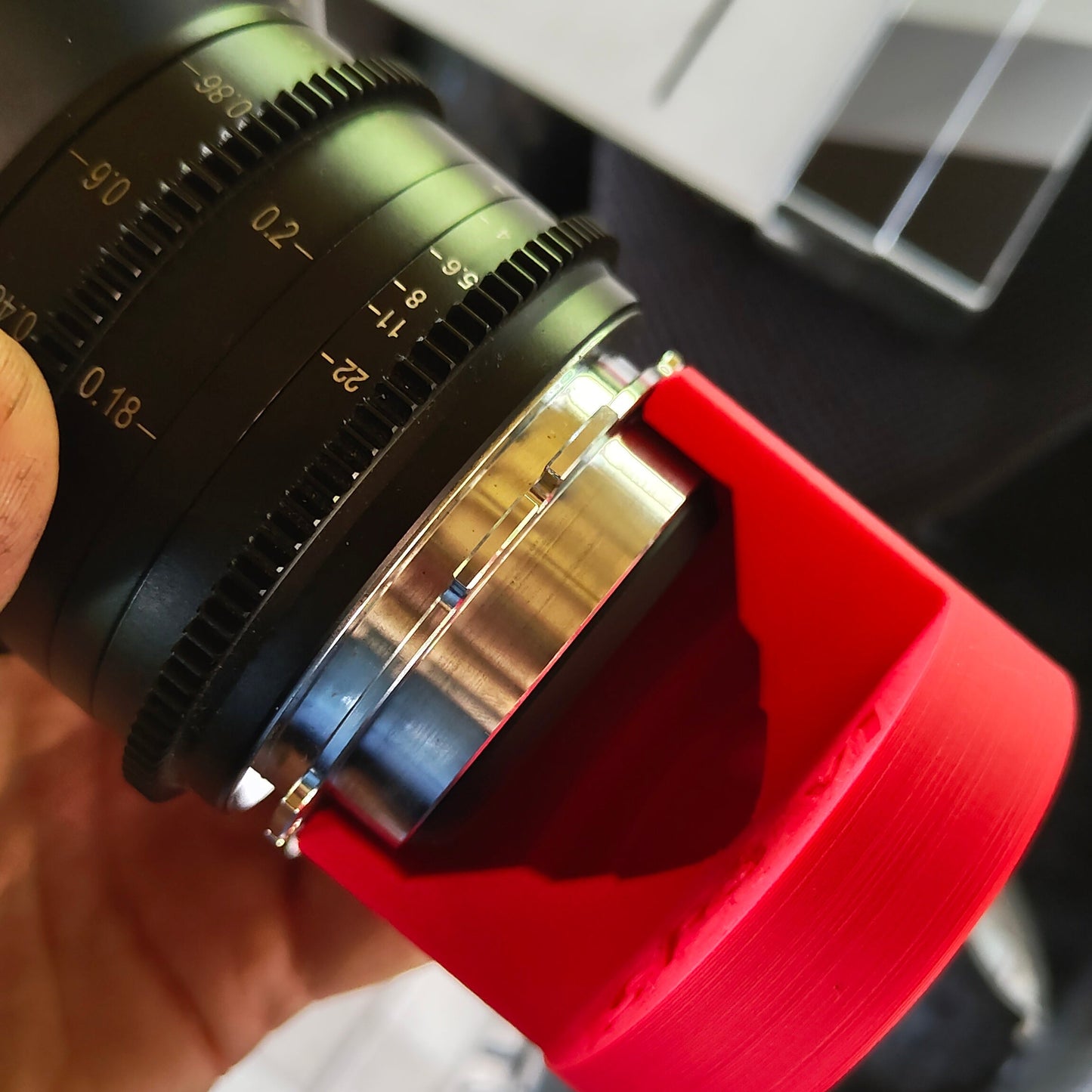 Lens compatibility test gauge 16mm and 35mm USA